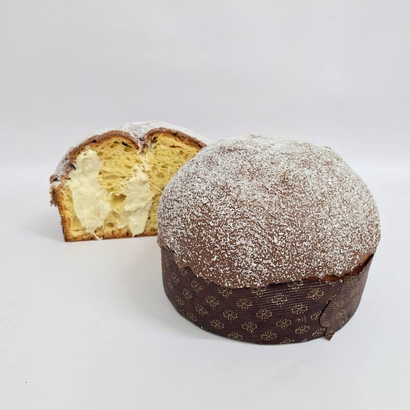 Panettone gusto raffaello tagliato