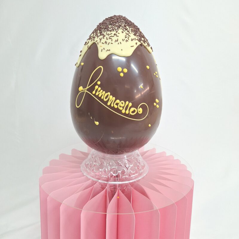 Uovo di Pasqua al cioccolato gusto Limoncello
