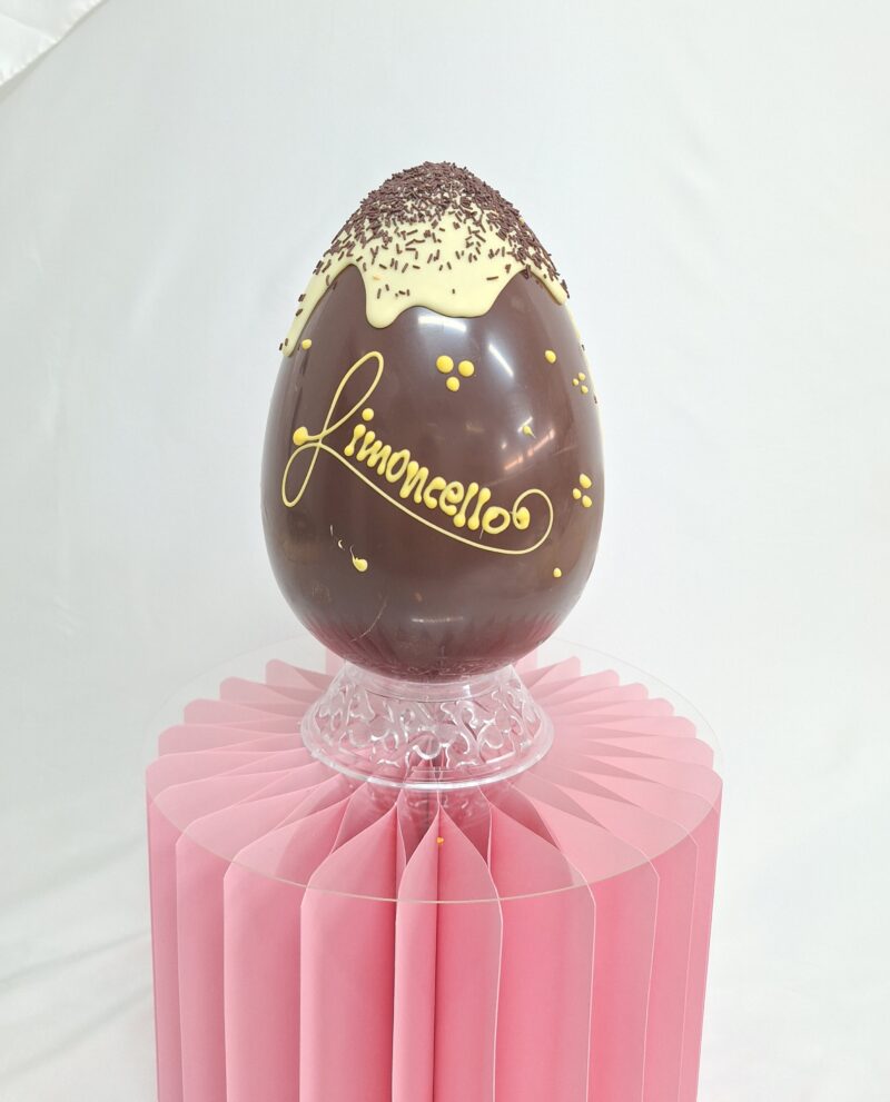 Uovo di Pasqua al cioccolato gusto Limoncello