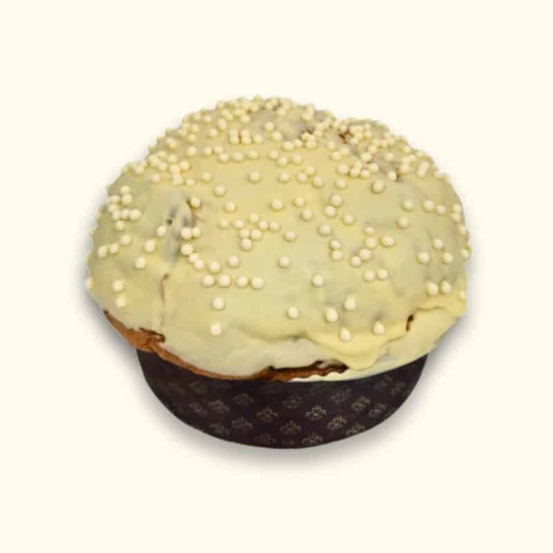 panettone artigianale al cioccolato bianco